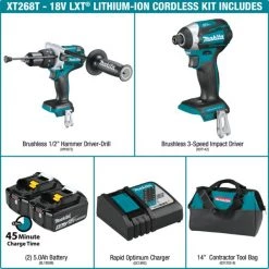 18V LXT® Brushless 2-Pc. Combo Kit (5.0Ah)