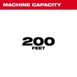 Milwaukee MX FUEL Sewer Drum Machine w/ POWERTREDZ for 5/8“ - ¾“ Cable 12 MX FUEL Sewer Drum Machine w/ POWERTREDZ for 5/8“ – ¾“ Cable