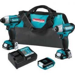 Makita 12V max CXT® 3-Pc. Combo Kit (1.5Ah)