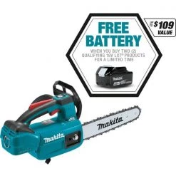 Makita 18V LXT® Brushless 10" Top Handle Chain Saw
