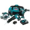 Makita LXT Brushless 4pcs, Combo Kit, 18V, (5.0Ah)