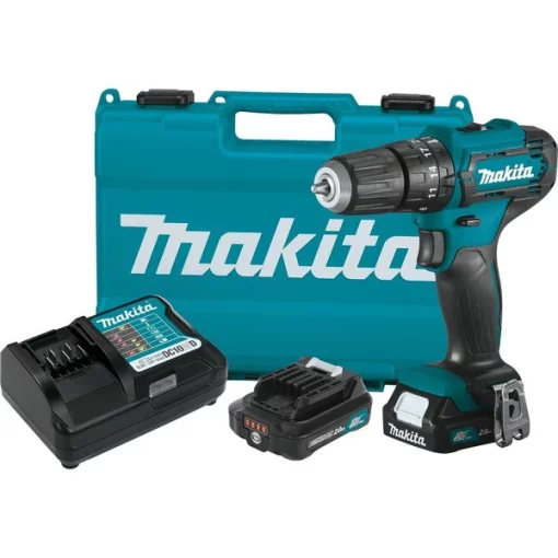 Makita Hammer Driver-Drill Kit 3/8", 12V max CXT 1 Hammer Driver-Drill Kit 3/8", 12V max CXT
