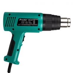 Pro'Skit Heat Gun w/Accessories" blow molded c