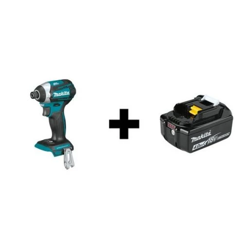 Impact Driver, 18V, w/Battery