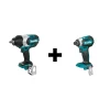 Makita Impact Wrench, Cordless, Compact, w/Impact