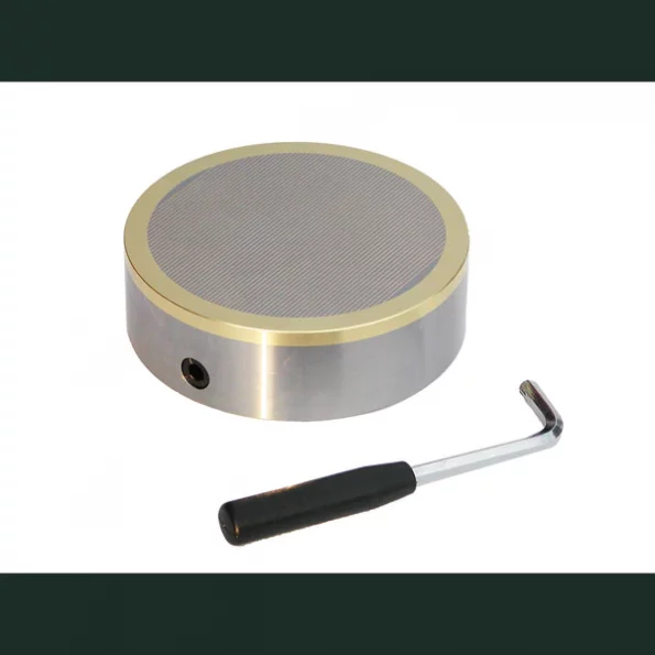 Std Range Circular Magnetic Chuck, Fine Pole, 195mm Dia