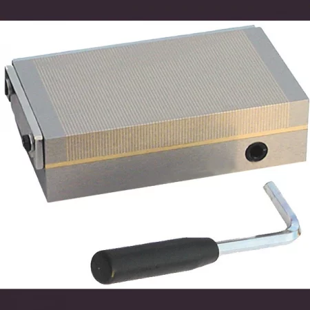 Eclipse Magnetics Std Range Rectangular Magnetic Chuck Fine Pole, 130mmX250mm
