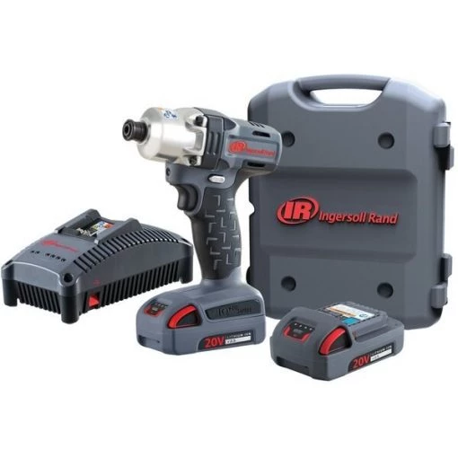 1/4 in. 20V Quick Change Mid-Torque Impact with Charger and (2) BL2010 20V Li-Ion Batteries