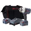 Ingersoll Rand 20V 1/2" Drive Cordless Impact Wrench 2 Battery Kit - High Torque, IQv Power Control w/ 4 Modes, Bru
