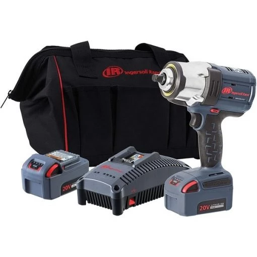 20V 1/2" Drive Cordless Impact Wrench 2 Battery Kit – High Torque, IQv Power Control w/ 4 Modes, Bru
