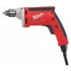Milwaukee Tool MilwaukeeÂ® 1/4 in. Magnum Drill, 0-4000 RPM with QUIK-LOK Cord