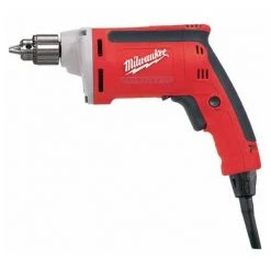 MilwaukeeÂ® 1/4 in. Magnum Drill, 0-4000 RPM with QUIK-LOK Cord
