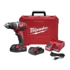 Milwaukee Tool M18 Compact 1/2" Drill Driver w/ (2) Batteries Kit