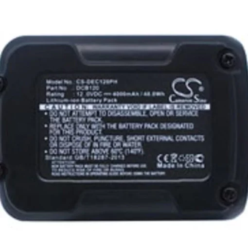Replacement for Dewalt 12V MAX Li-ion Battery