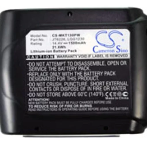 Replacement for Makita Bhp446z Battery