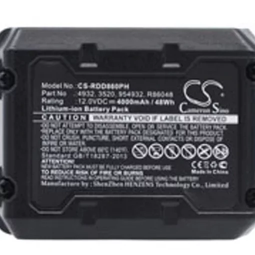 Replacement for AEG BBS 12C Battery