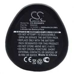 Ilc Replacement for AEG 4932 2000mah Battery