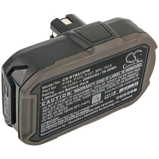 Ilc Replacement for Ryobi Bid1821 Battery 1 Replacement for Ryobi Bid1821 Battery