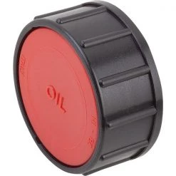 Kipp Cap D1=M60X2 Thermoplastic, Black, For Filler Necks, Comp:Red, D=67, 5