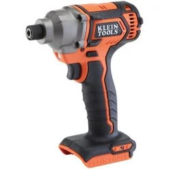 Klein Tools Battery-Operated Compact Impact Driver, 1/4-Inch Hex Drive, Tool Only