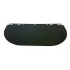 Powerweld Dark Green Face Shield, Fibre-Metal Style, 8" x 16.5"