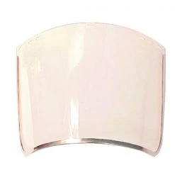Powerweld Clear Face Shield, Bound with Aluminum Band, 8" x 12"