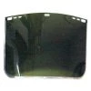 Powerweld Dark Green Face Shield, Bound with Aluminum Band, 8" x 12"