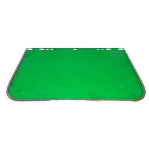 Powerweld Light Green Face Shield, Bound with Aluminum Band, 9" x 15.5" 1 Light Green Face Shield, Bound with Aluminum Band, 9" x 15.5"