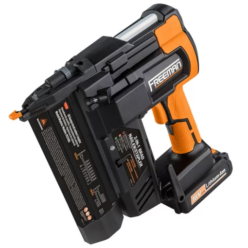 Cordless 18 Volt 2-in-1 18-Gauge Nailer and Stapler