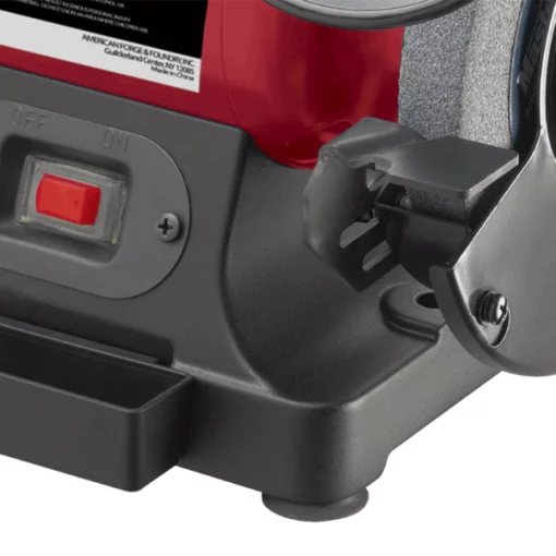 1/2 HP 6" Bench Grinder, 120V, 2.8 Amp, 3/4" Wheel Width