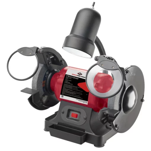 1/2 HP 6" Bench Grinder, 120V, 2.8 Amp, 3/4" Wheel Width