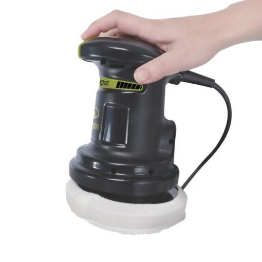6-Inch Electric 0.7A Random Orbital 3,500+ RPMs Compact Palm Car Polisher