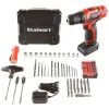 Fleming Supply 20V Lithium Ion Cordless Drill Set
