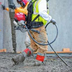 1.6HP Honda Concrete Vibrator 10ft Flex Shaft Cable Whip 2" Head