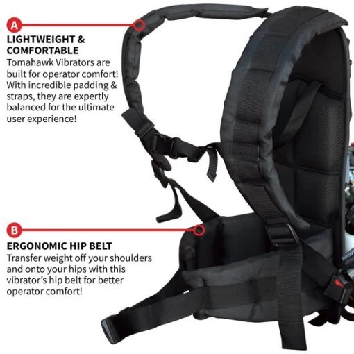 1.6HP Honda Concrete Vibrator 10ft Flex Shaft Cable Whip 2" Head