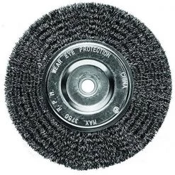 Century Drill & Tool CY76861 6 x 0.5 x 0.63 in. Coarse Bench Grinder Wire Wheel Pack of 2