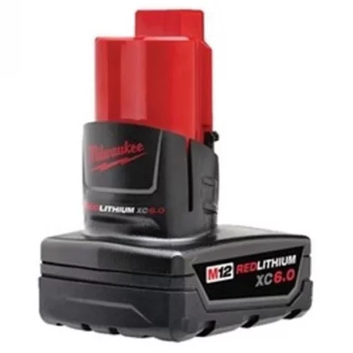 Milwaukee Electric Tool ML48-11-2460 M12 Redlithium XC 6.0 Extended Capacity Battery Pack 1 Milwaukee Electric Tool ML48-11-2460 M12 Redlithium XC 6.0 Extended Capacity Battery Pack