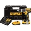 DeWalt DCD796D2 ax XR Compact Brushless Hammerdrill Kit - 20 V; 0.5 in. Chuck; 2 Compact 2 Ah Li-Ion Batteries