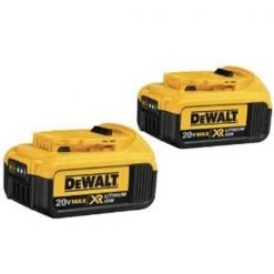 Dewalt-Black And Decker Inc 20V MAX* 2-Packm XR Lithium