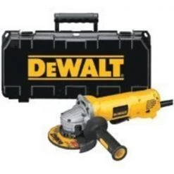 DeWALT DWE402K/D28402K Angle Grinder Kit, 5/8-11 UNC Spindle, 4-1/2 in Dia Wheel