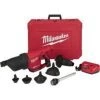 Milwaukee M12 2572A-21 Drain Cleaning Air Gun Kit, 1 to 4 in, Up to 35 ft Drain Line, Plastic