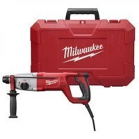 Milwaukee 5262-21 Rotary Hammer Kit, 120 V, 1 in Chuck, SDS-Plus Chuck, Black/Gray/Red