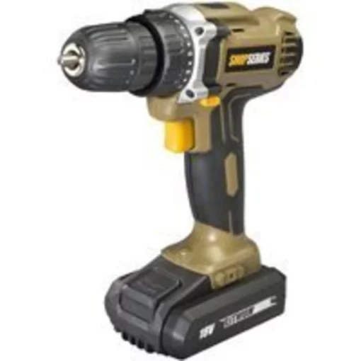 ShopSeries SS2811 Cordless Compact Drill Kit, 18 V Battery, Lithium-Ion Battery, 3/8 in Chuck