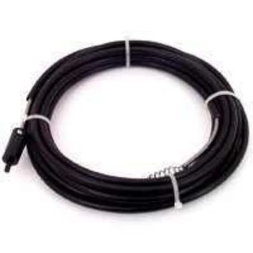 COBRA TOOLS 81250 Drain Snake, 1/4 in Dia Cable, Plastic