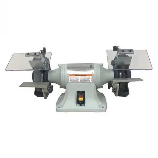 Bench Grinder, 6 in Max. Wheel Dia, 5/8 in Max. Wheel Thickness, 36 Grinding Wheel Grit