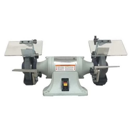 Bench Grinder, 6 in Max. Wheel Dia, 5/8 in Max. Wheel Thickness, 36/60 Grinding Wheel Grit