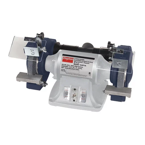 Bench Grinder, 8 in Max. Wheel Dia, 3/4 in Max. Wheel Thickness, 36/60 Grinding Wheel Grit