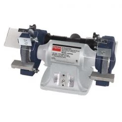 Dayton Bench Grinder, 10 in Max. Wheel Dia, 1 in Max. Wheel Thickness, 36/60 Grinding Wheel Grit