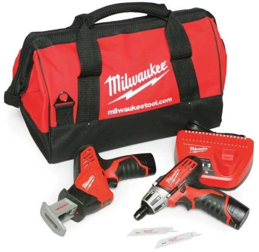 M12 Cordless LITHIUM-ION 2-Tool Combo Kit