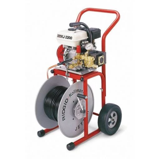 Ridgid Water Jetter Drain Machine, 1-1/4 to 6 In 1 Water Jetter Drain Machine, 1-1/4 to 6 In